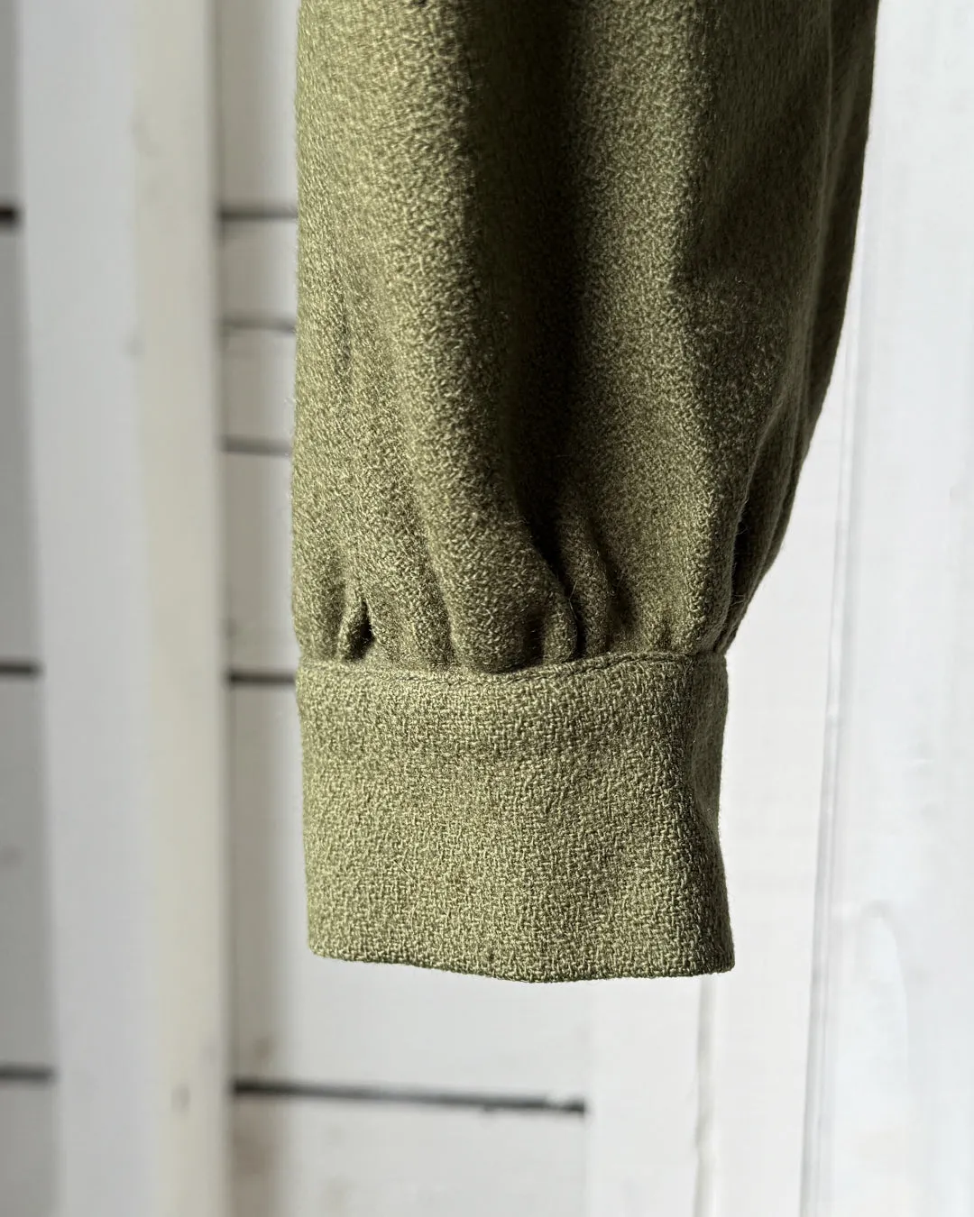 40s Green Wool Jacket | S