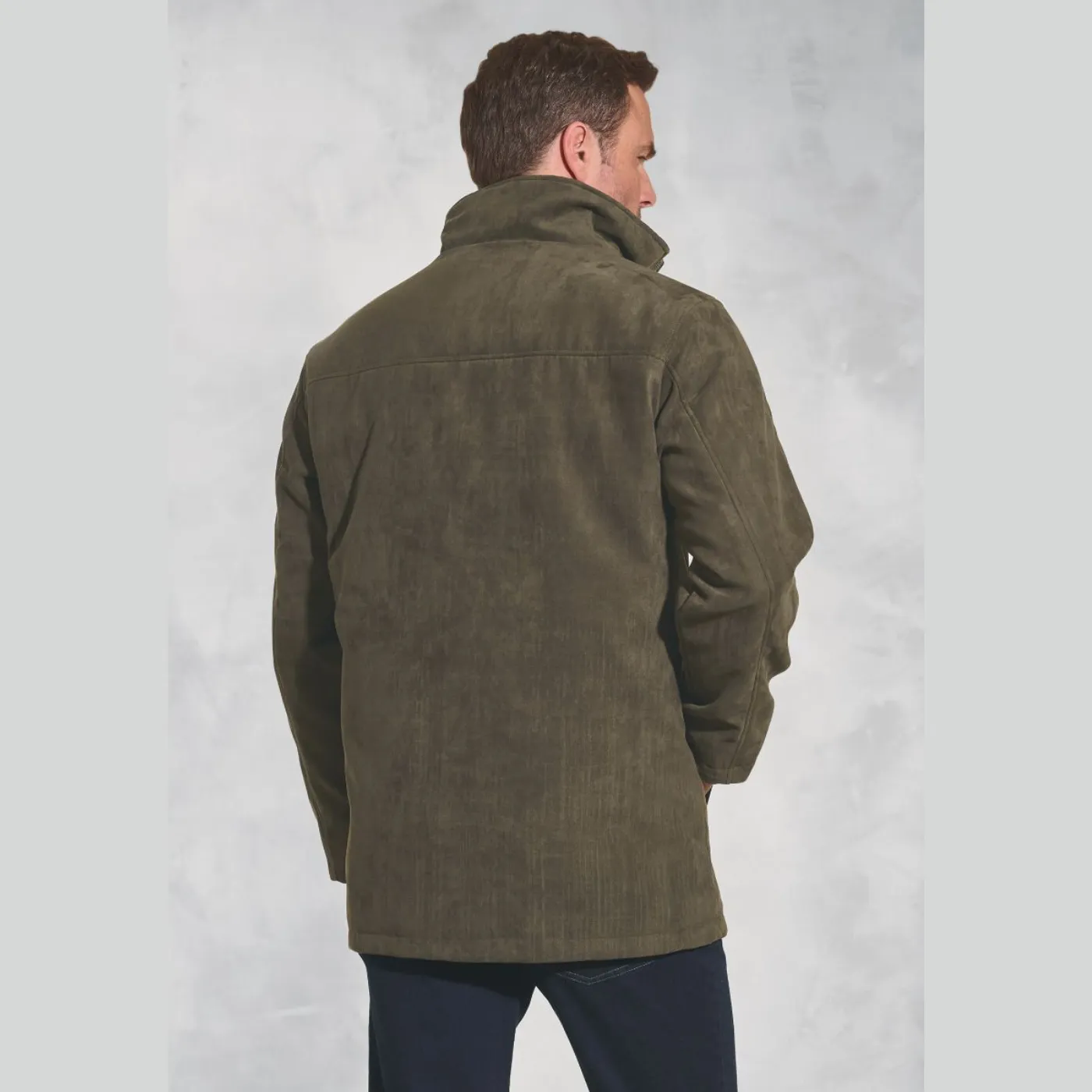 Brook Taverner "Niven Suedette" Padded Jacket