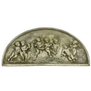 Cement Sculpture, Yard Art, Seven Cherubs