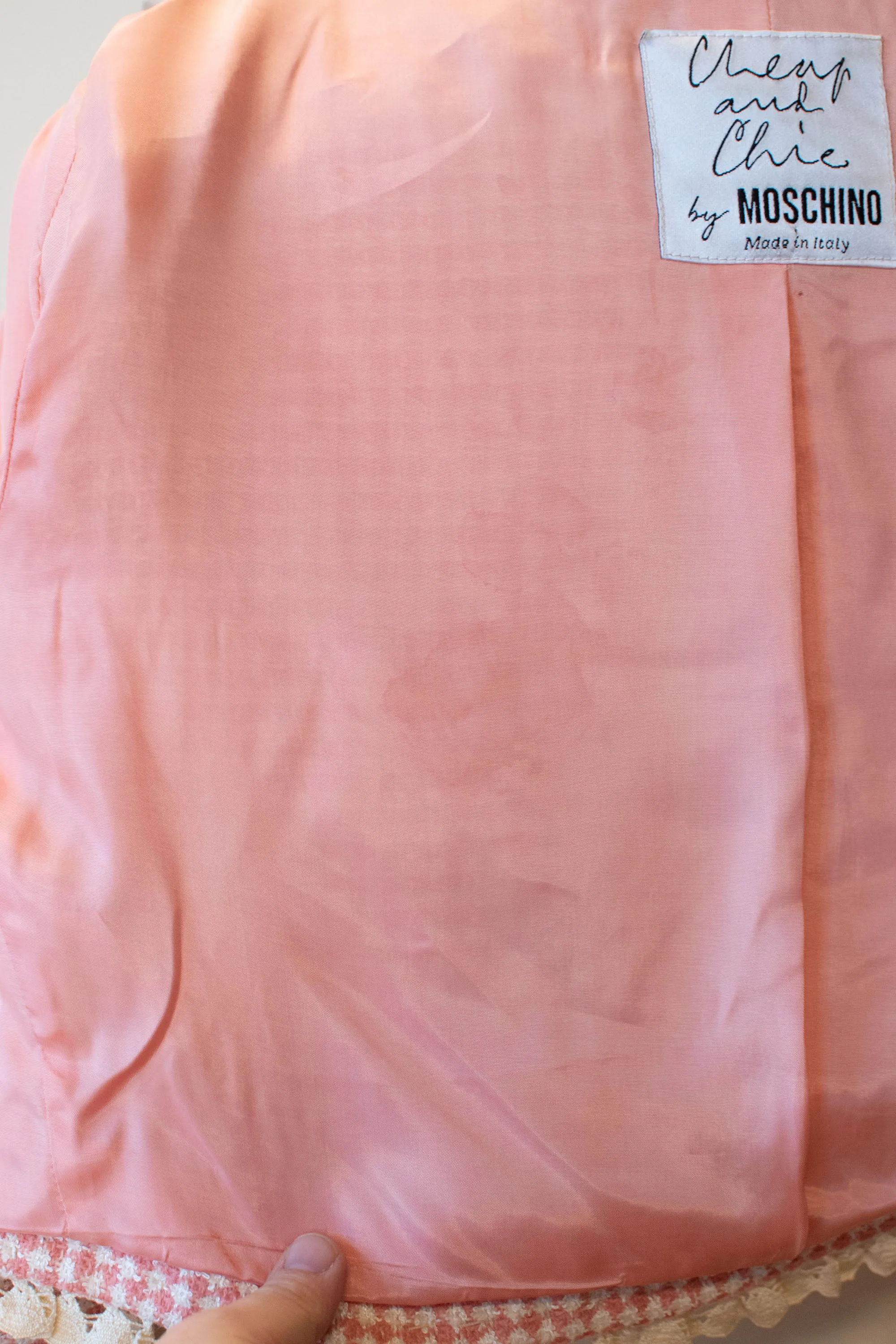 Heart Button Jacket | Moschino Cheap & Chic