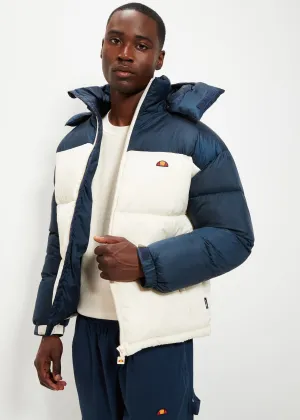 Herald padded jacket - navy off white