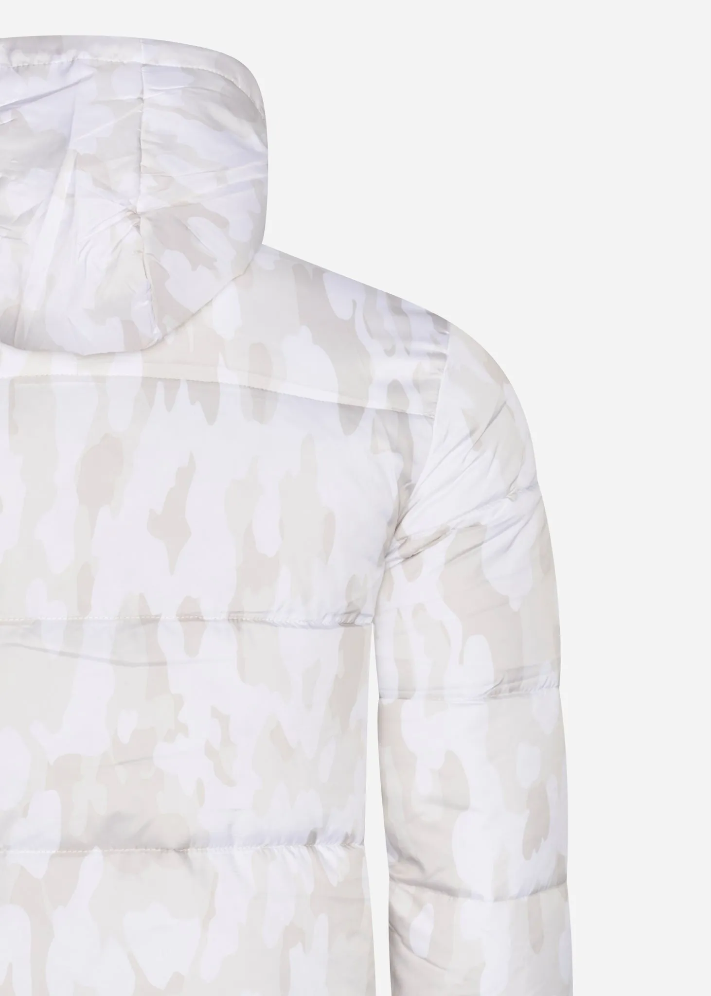 Leol padded jacket - off white