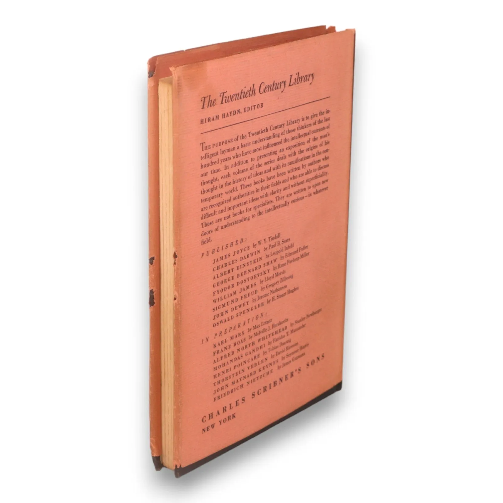 Oswald Spengler A Critical Estimate 1952 1st Edition H. Stuart Hughes HC DJ