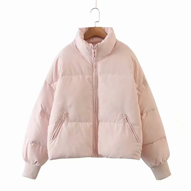 Padded Zipper Pocket Jacket