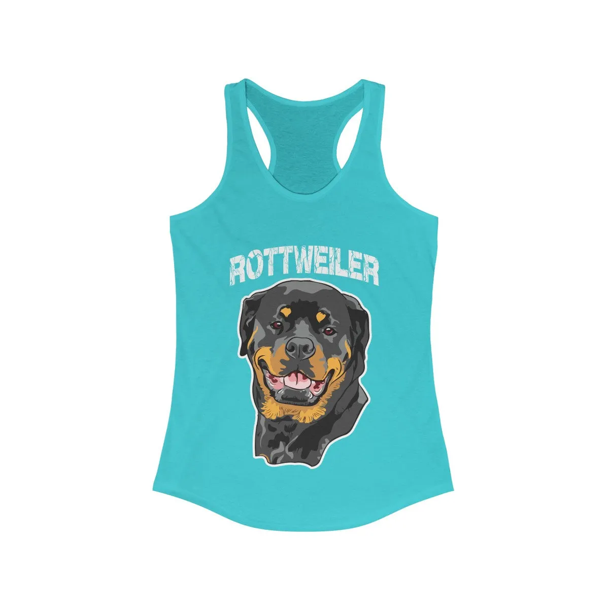 Rottweiler Women's Ideal Racerback Tank