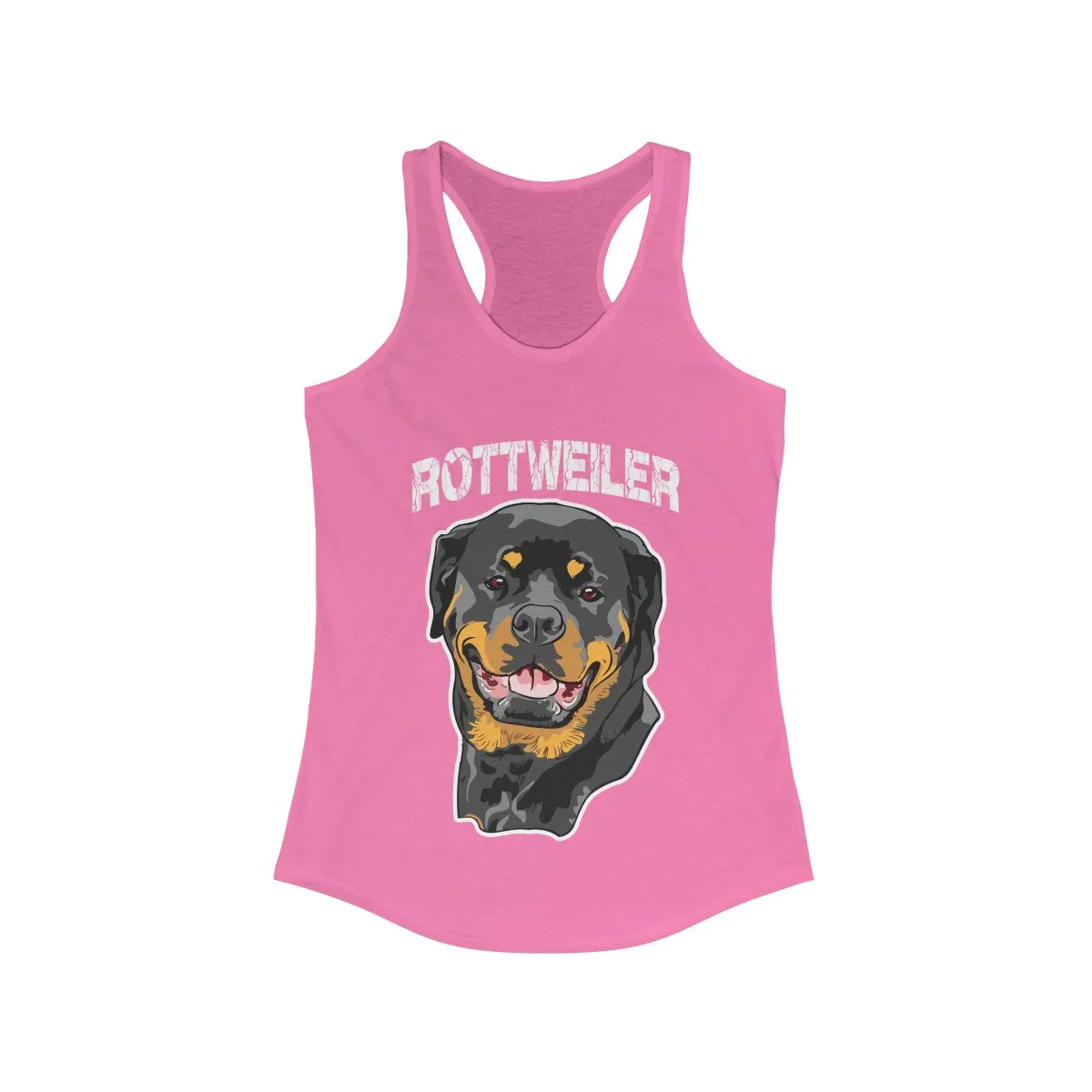 Rottweiler Women's Ideal Racerback Tank